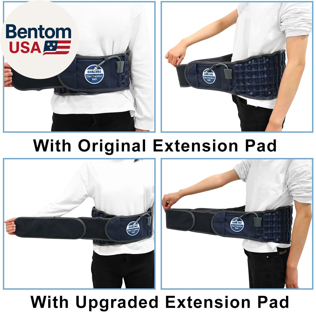 14.5″ Extension Strap for Extending Decompression Belt to Fit Waist Sizes up to
