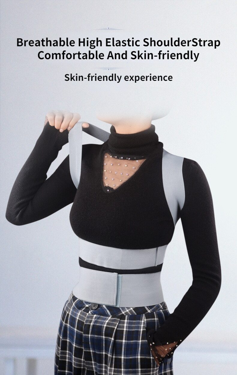 Invisible Chest Posture Corrector Back Scoliosis Brace SpineBelt Correction Belt