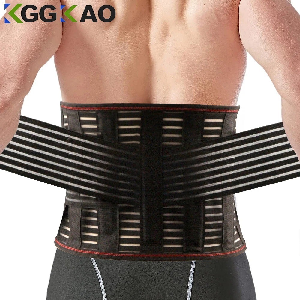 Adjustable Lower Back Brace Lumbar Support Waist Belt For Men Women Pain Relief