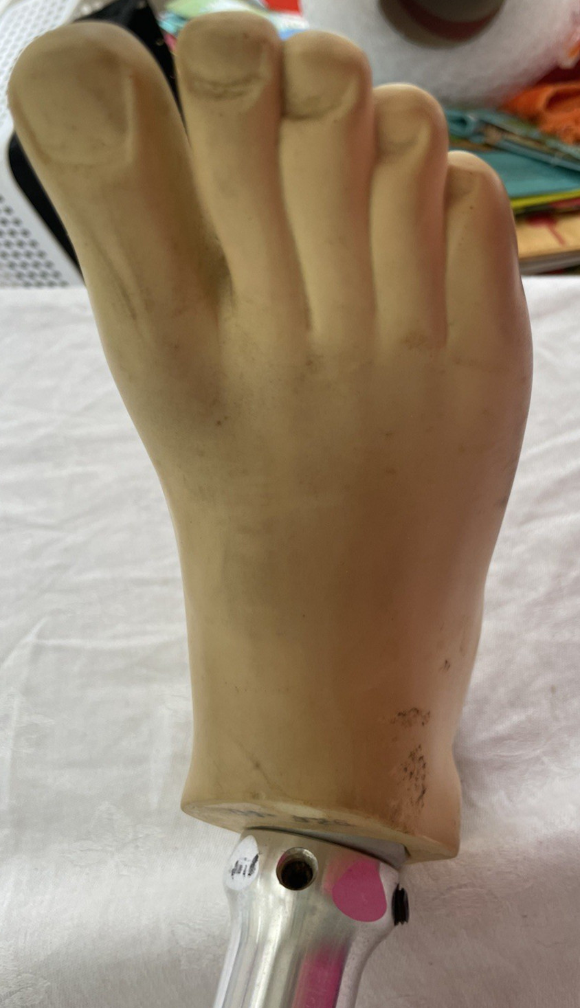 Vintage Hosmer PROSTHETIC LEG / PROSTHETIC FOOT READ