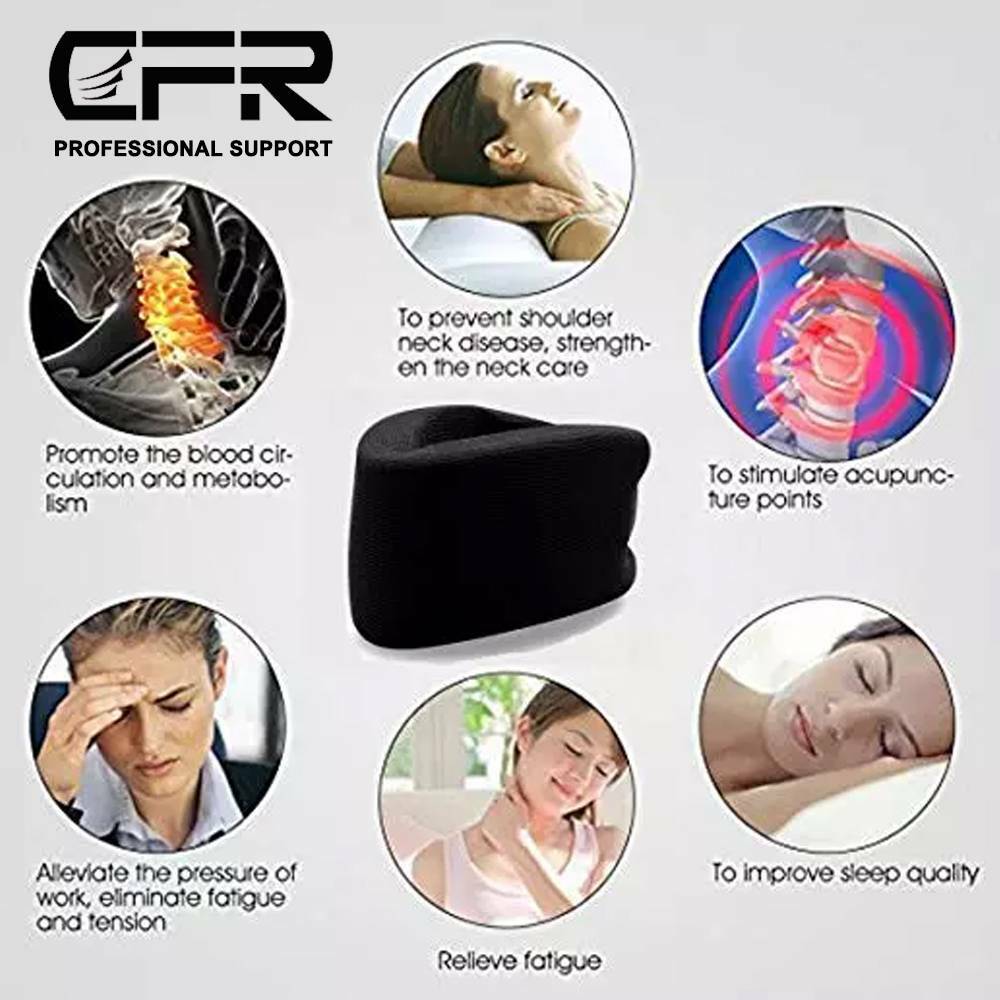 Adjustable Neck Brace Support Soft Foam Cervical Collar Neck Pain Relief Unisex