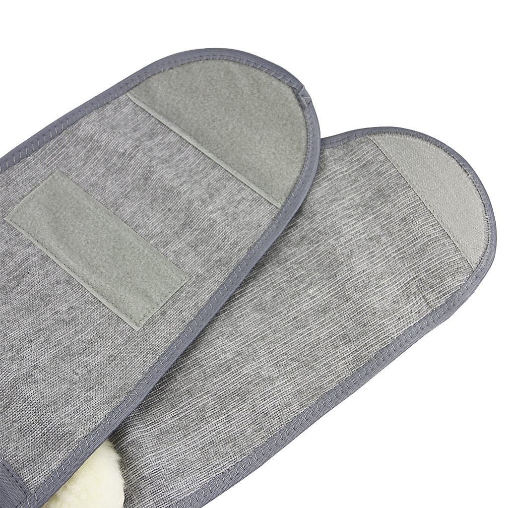 Unisex Winter Thicken Thermal Cashmere Waist Warmer Lumbar Belt Cozy Warm Abd…