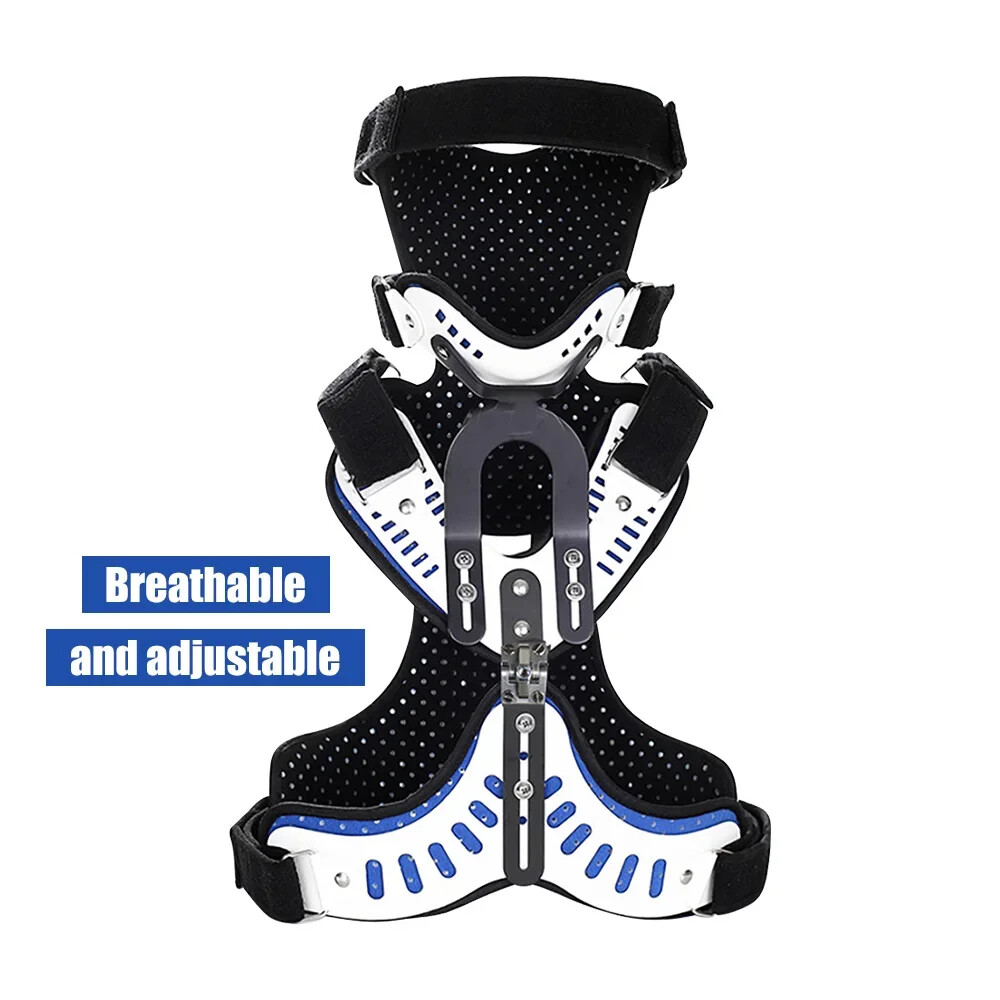Breathable Adjustable Cervical Collar Spine Thoracic Orthosis Fixed BracePosture