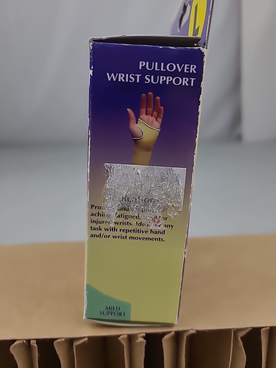 BELL-HORN ELASTIC PULLOVER WRIST SUPPORT LARGE 7.5-8.5″ BEIGE BRAND NEW IN BOX