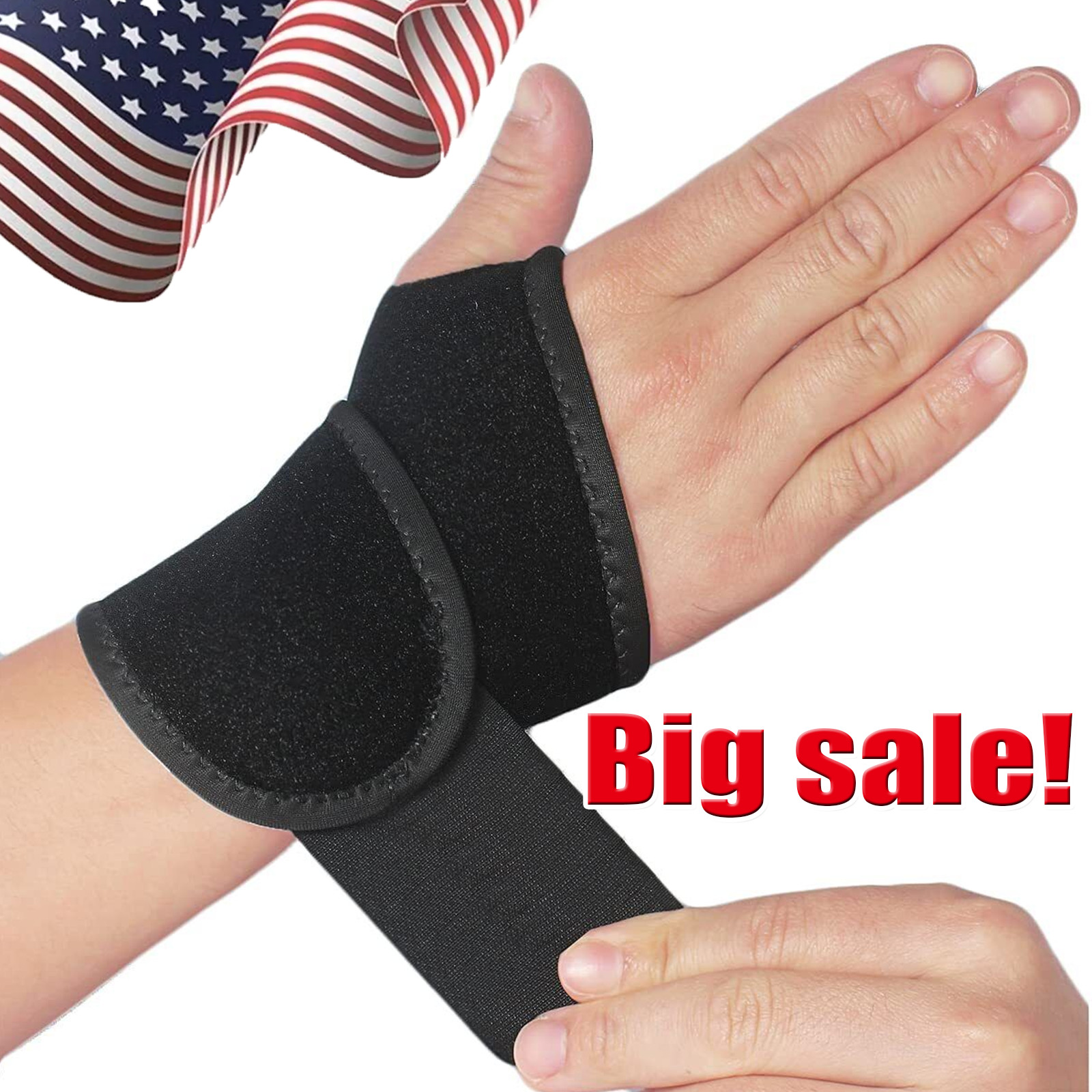 Wrist Hand Brace Support Carpal Tunnel Sprain Arthritis Gym Splint Left / Right