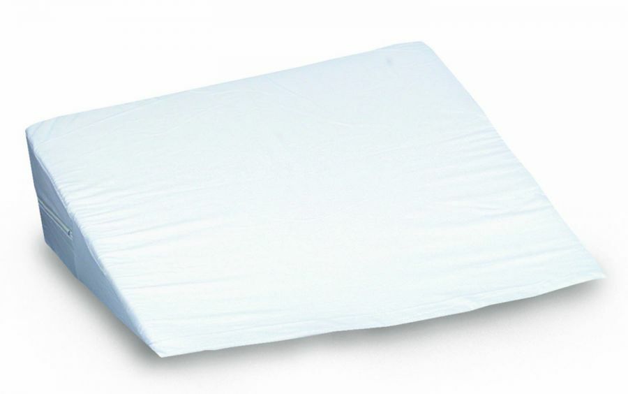Briggs Foam Bed Wedge, White Cover, 10 X 24 X 24 Inch, 1 Each