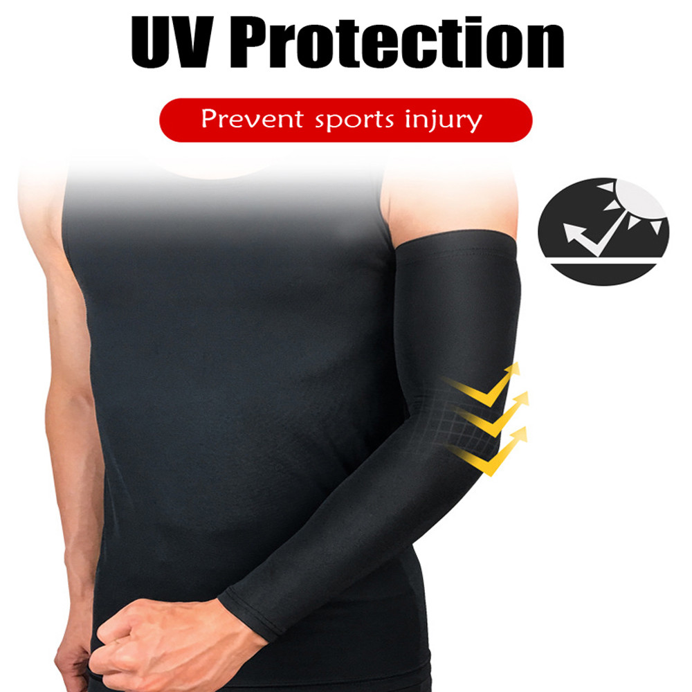 Compression Sleeve Elbow Support Brace Arm Basketball Warm Elastic Men Women US