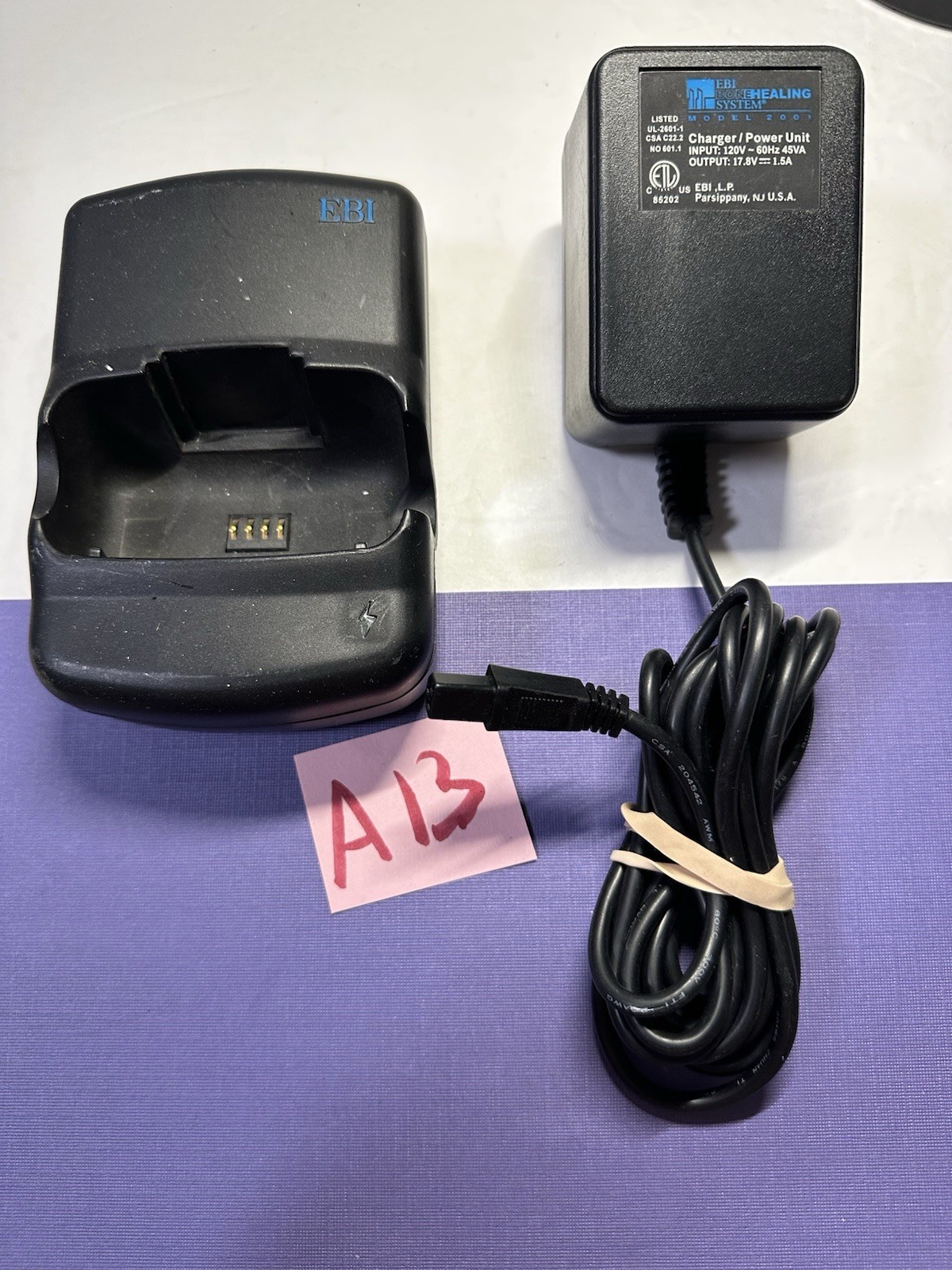 EBI Bone Healing System Replacement Charger & Cradle Model 2001
