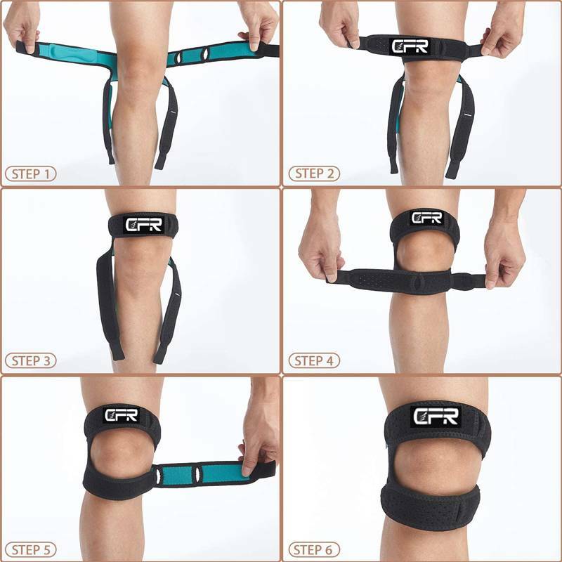 CFR Knee Support Brace Strap for Running Arthritis Jumper Tennis Injury Recovery