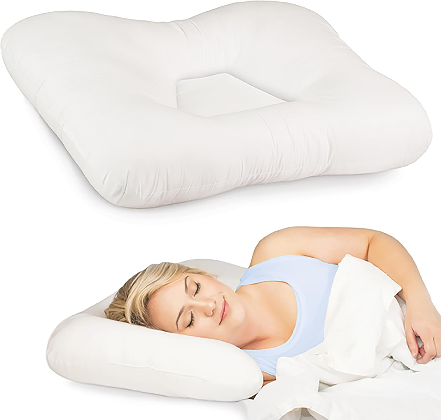 Core Products Tri-Core Cervical Support Pillow – Gentle (Medium Firmness) Orthop