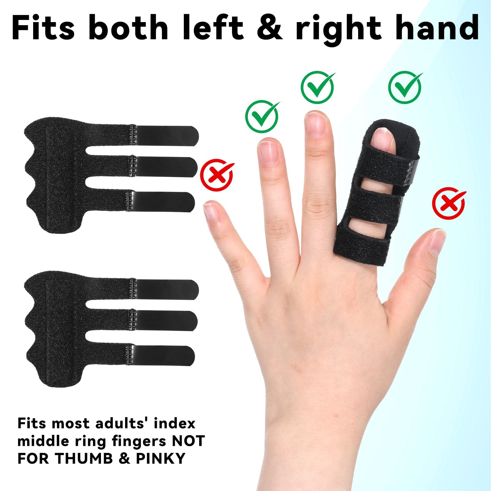 Finger Splint Universal Trigger for Knuckle Arthritis Straightening Relief
