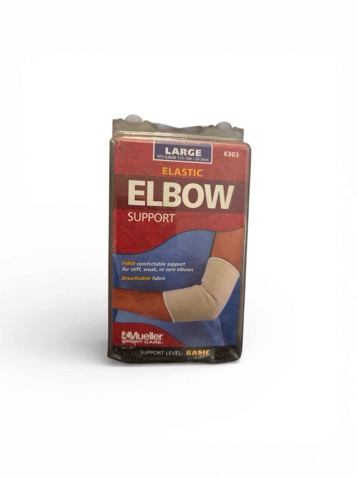 Elastic Elbow Support By Mueller Sport Care Large Elbow Fit 11.5-13in NEW