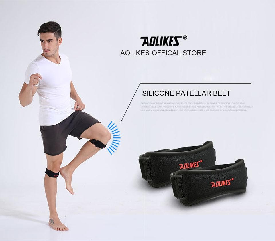 Aolikes 1pcs Knee Braces for Knee Pain,patella Knee Support Strap,adjustable Pat