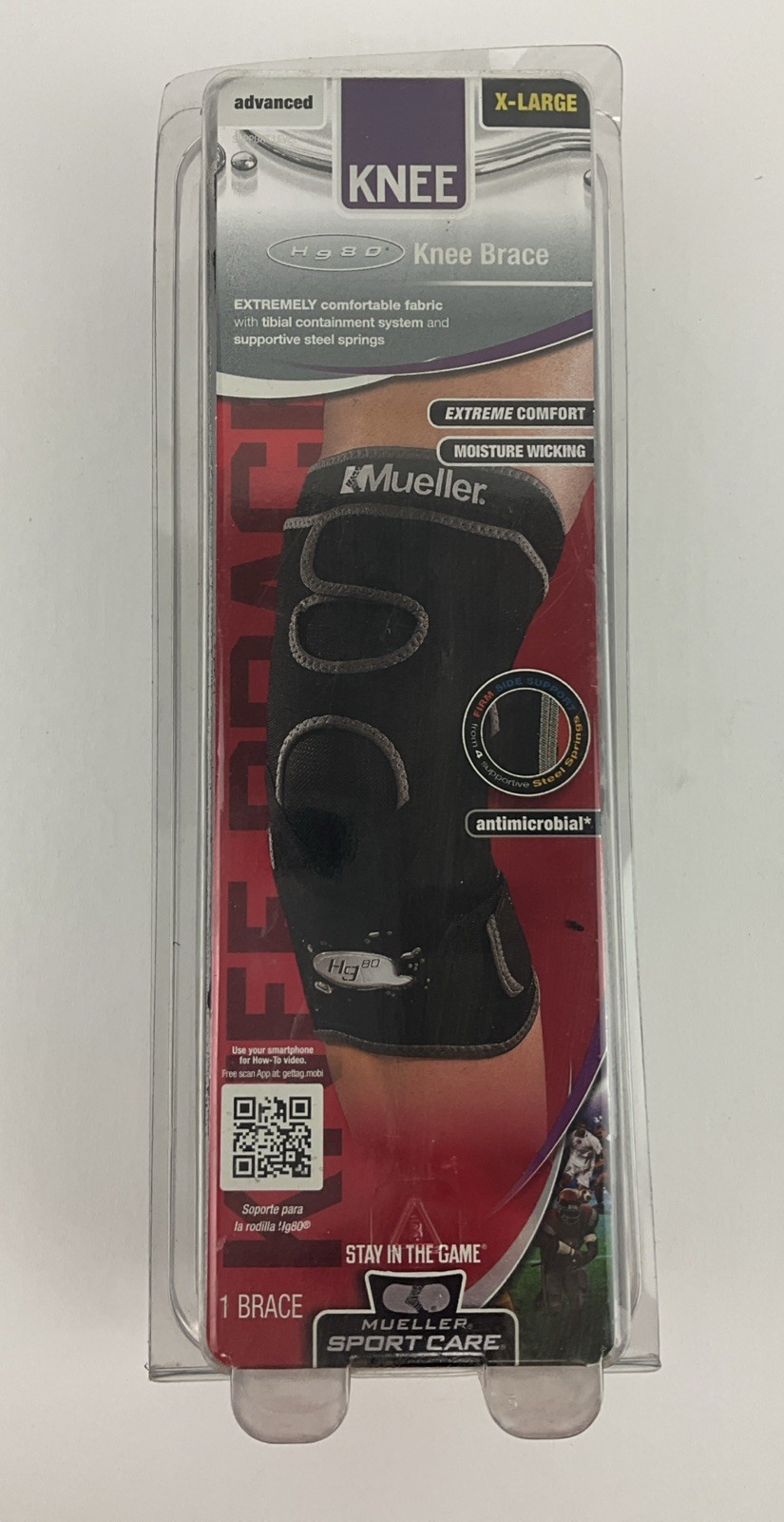 Mueller Hg80 Knee Brace XL NIB
