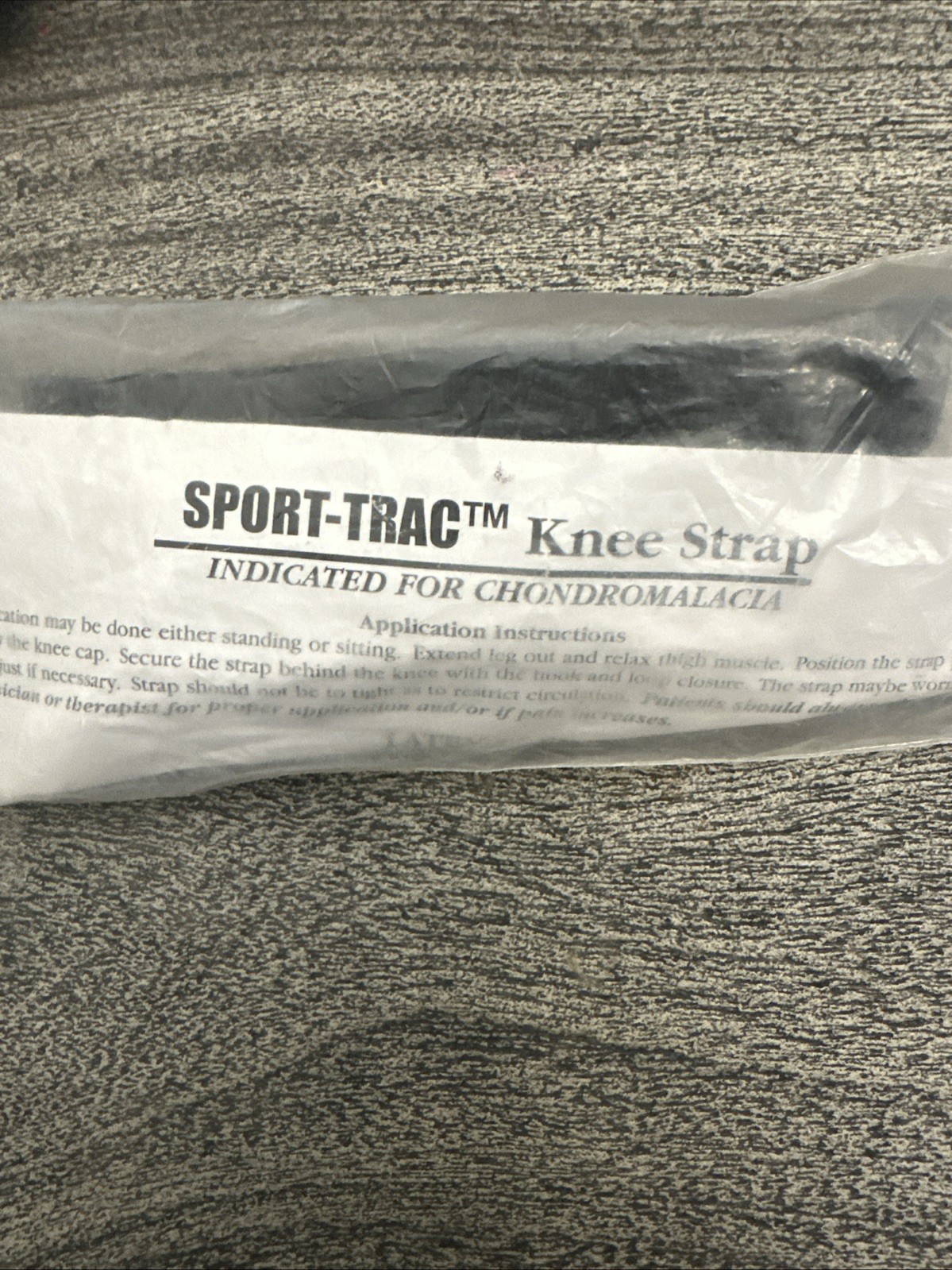 Knee Strap Brace LOT 3! Sport Trac – Red Tip – Large – Small – Medium
