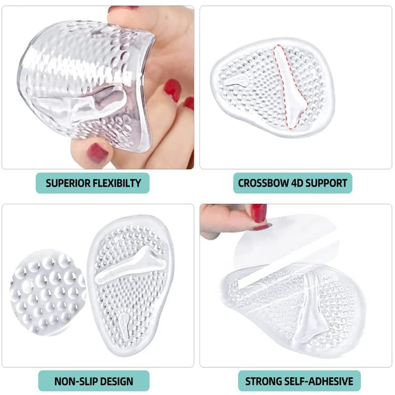 Soft Forefoot Insert Pain Relief Half Size Shoe Pad High Heels Women Sandals Ant