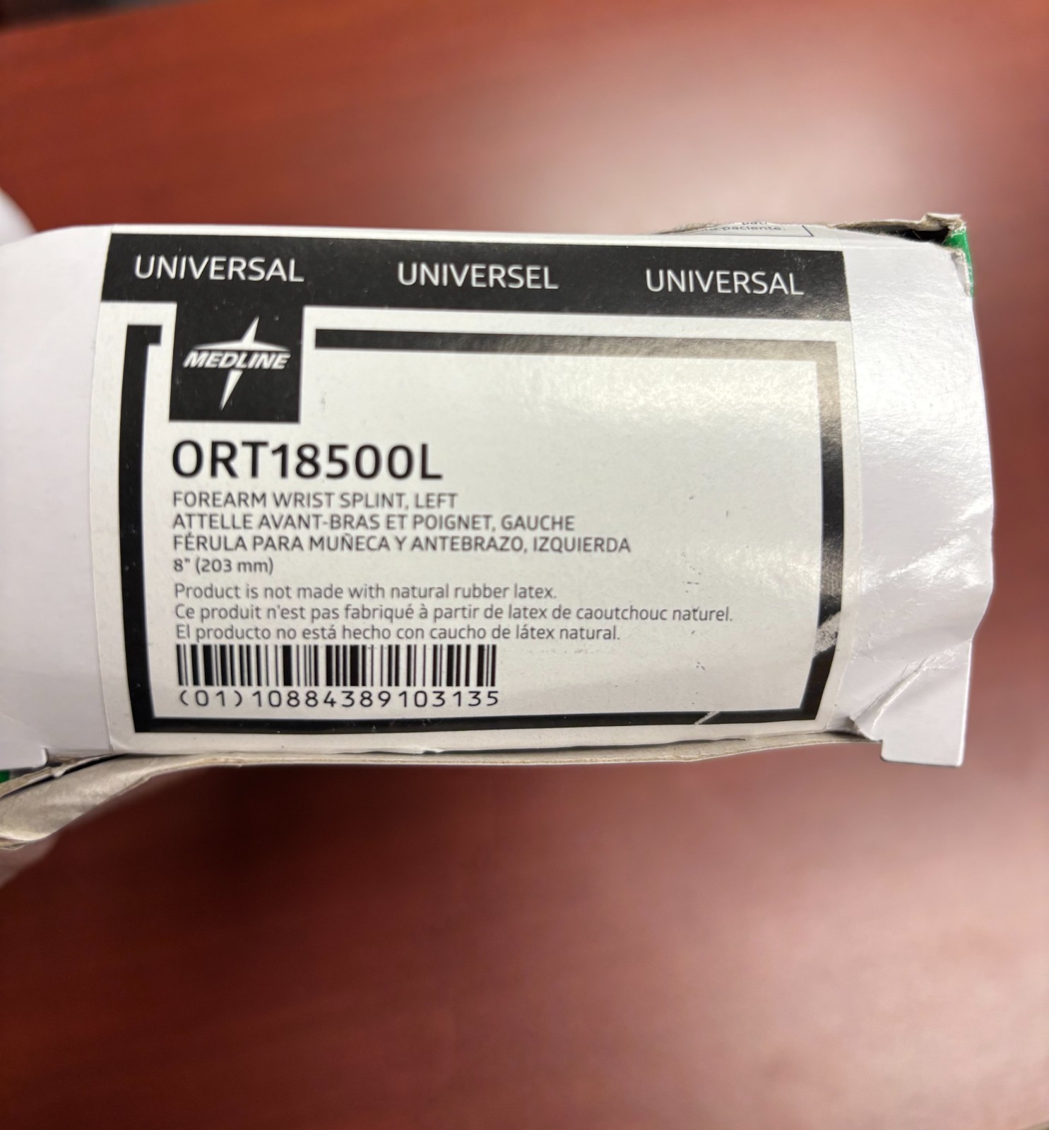 CURAD Forearm Wrist Split left