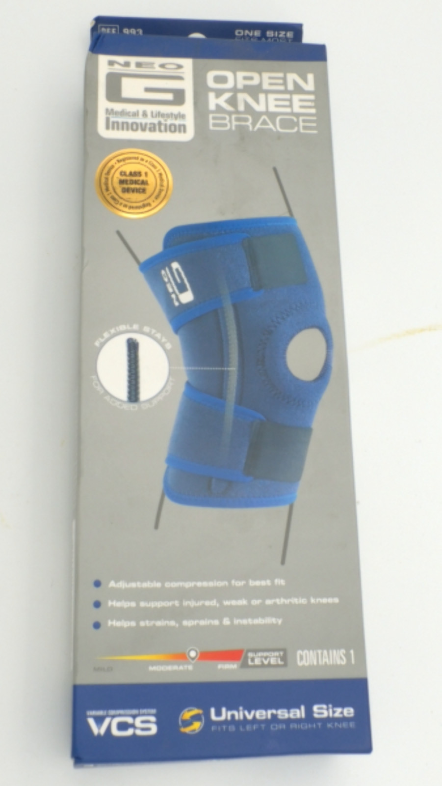 Neo-G Open Knee Brace – Knee Support for Patella Injuries, Joint Pain, Miniscus