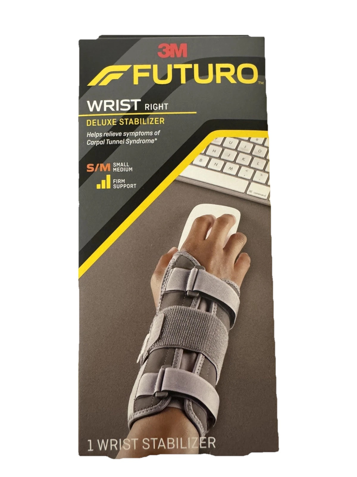 3M Future Wrist Right Deluxe Stabilizer Size S/M 5.5-7.5in 14.0-19.0cm