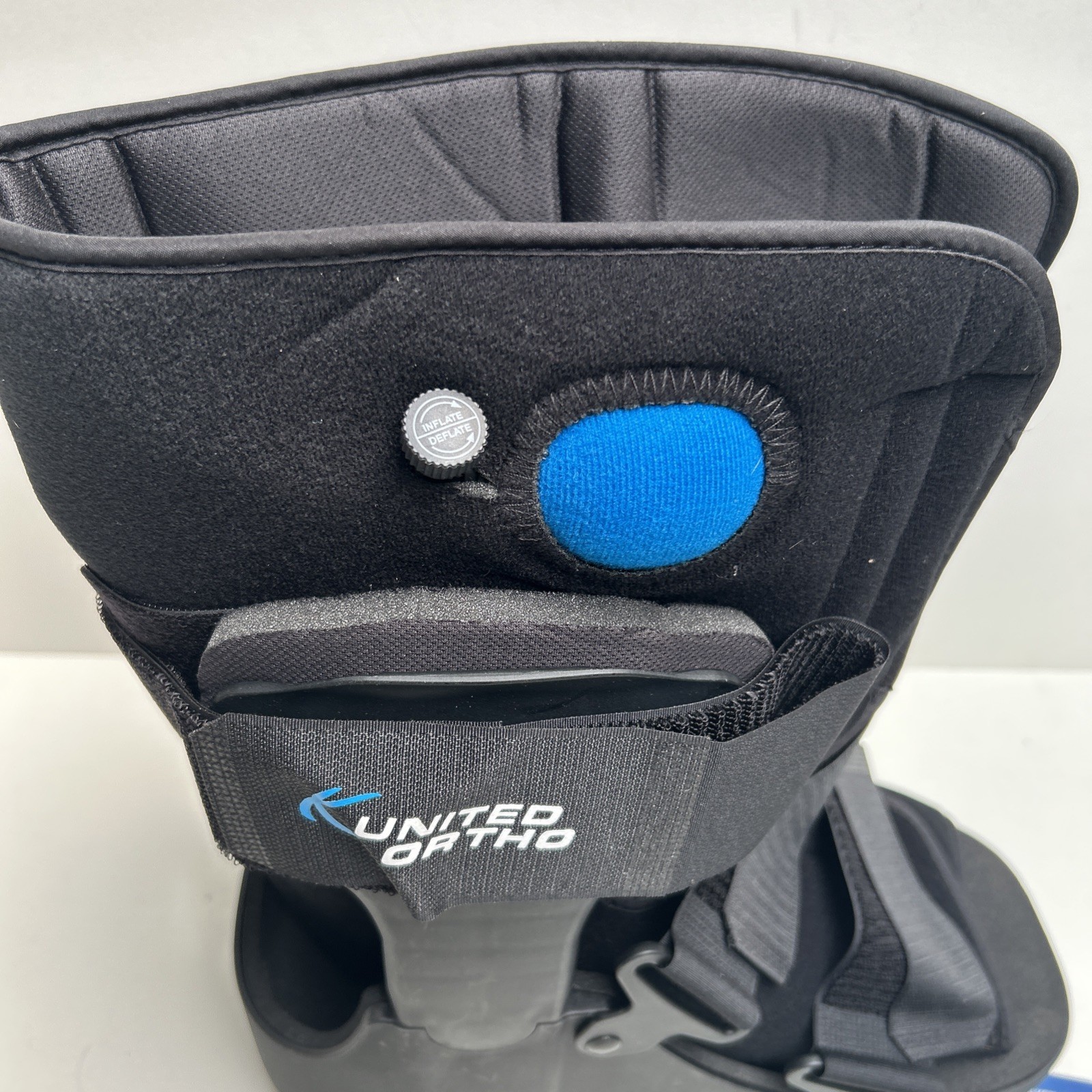 UNITED ORTHO Plantar Fasciitis Night Splint Medium Black US12035 Adjustable Pain