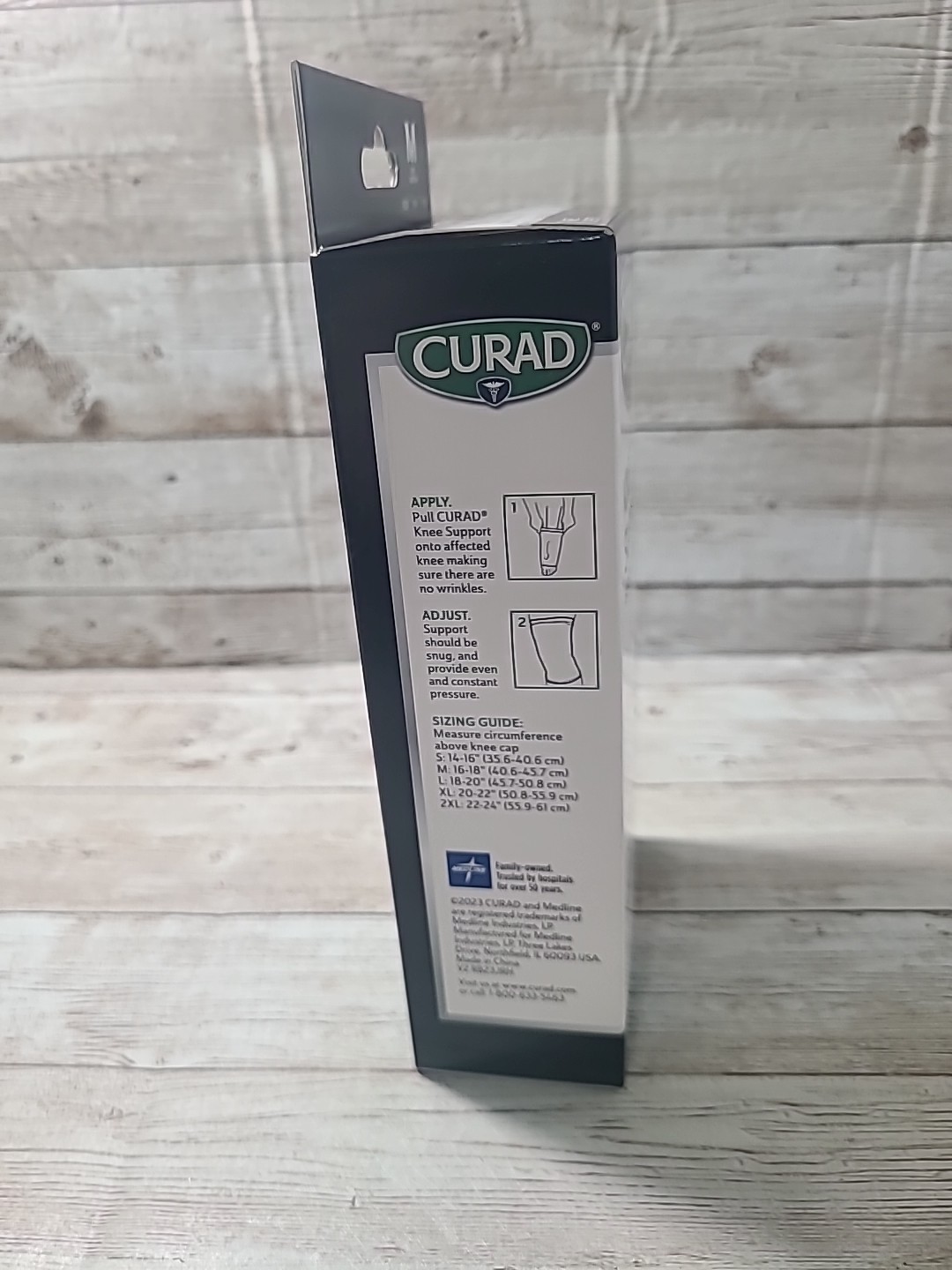 Curad Knee Support Elastic Pullover Brace Medium CURORT231M