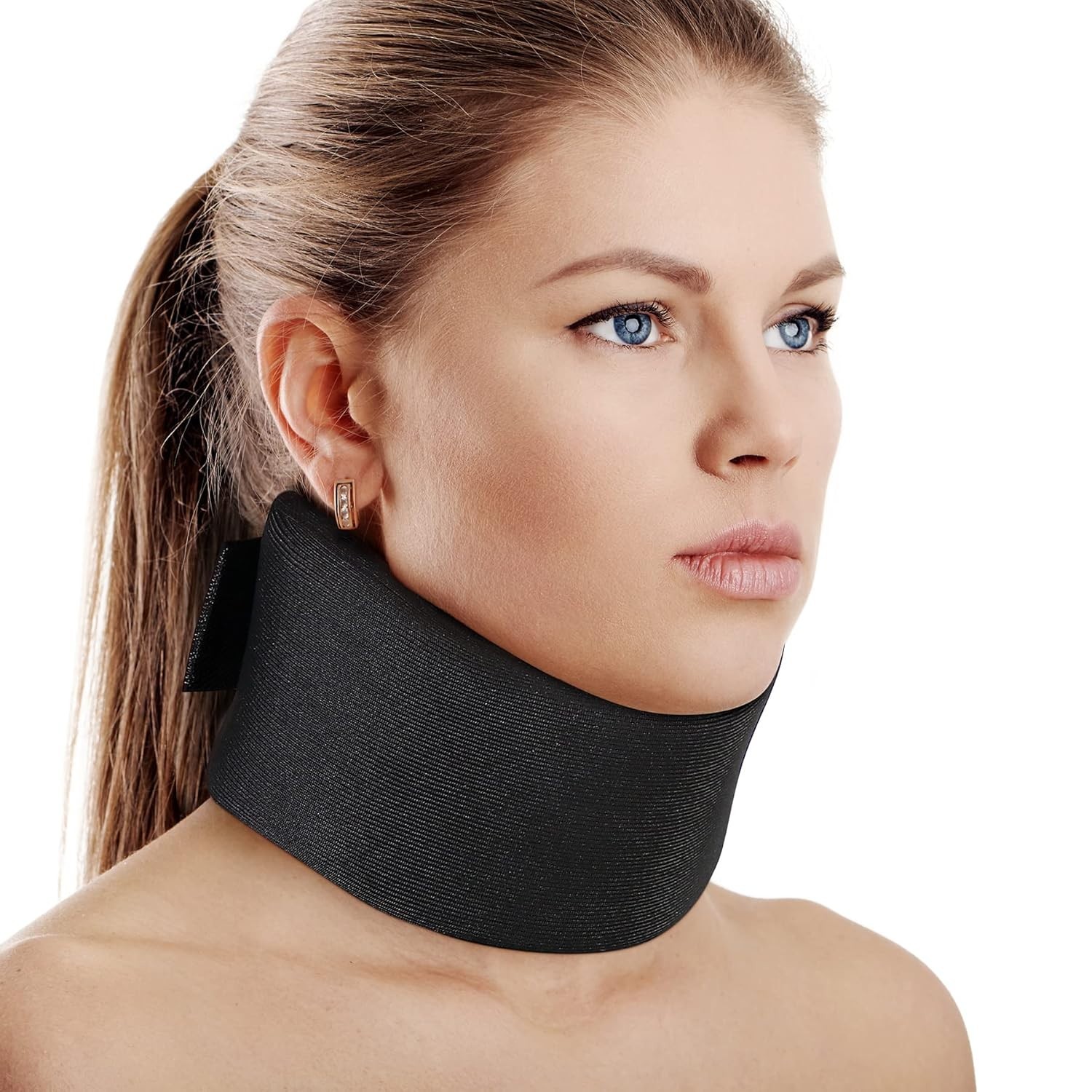 Soft Foam Neck Brace Universal Cervical Collar, Adjustable Neck Support Brace…
