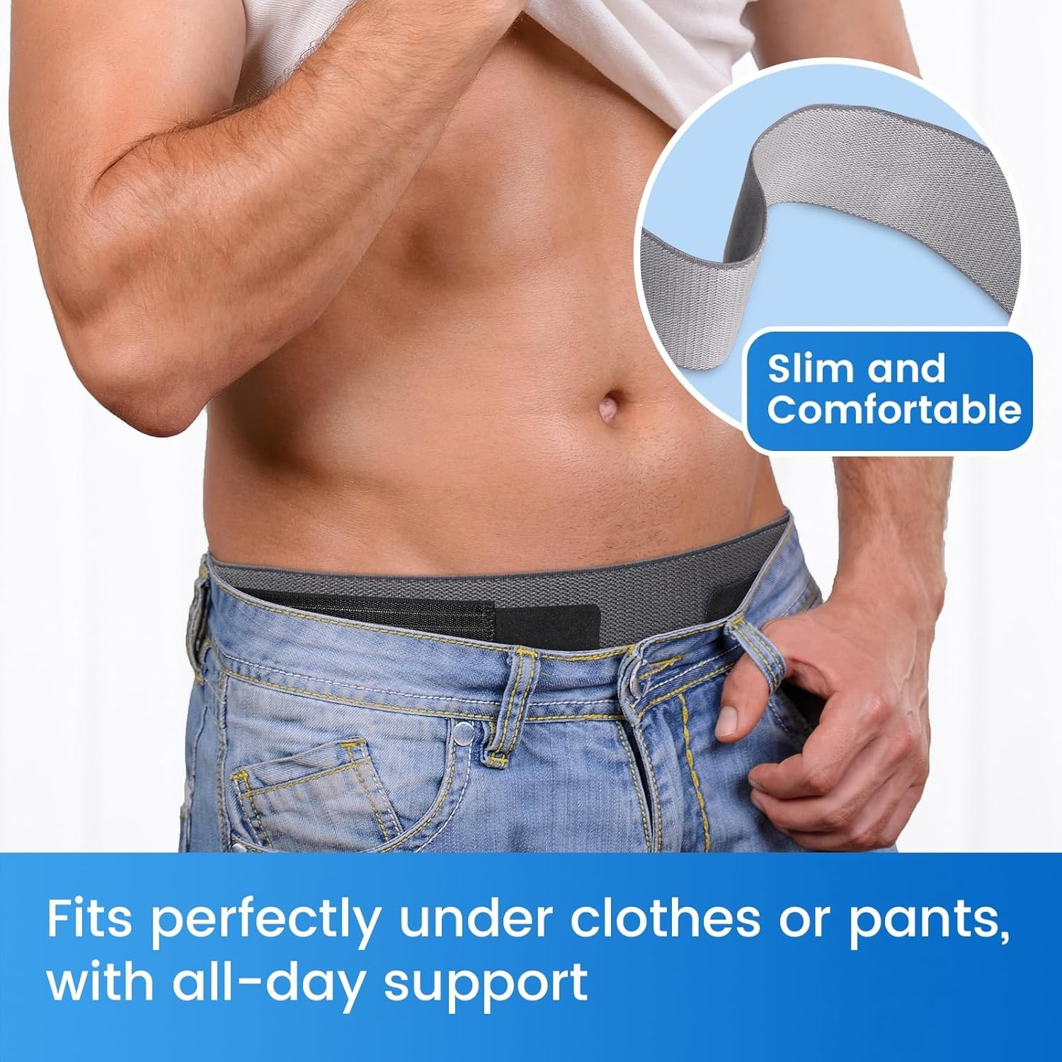 Sacroiliac SI Joint Hip Belt for Lower Back Comfortable, Support, Relieves Pain