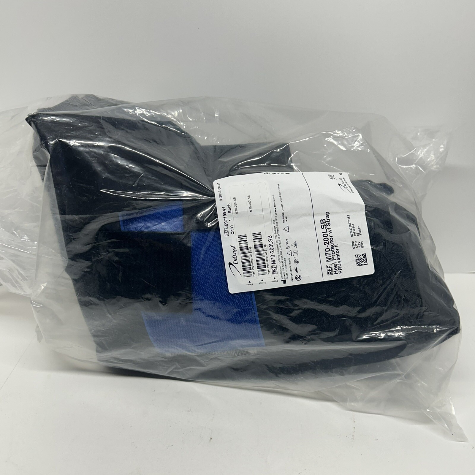 DeRoyal M70-100L Heel Protector PRUventor Long & Anti-Rotation Wedge New