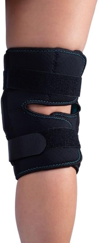 DonJoy Stabilizing Double Hinged Knee Wrap Brace Sprains S/M Fits 13-15in NEW