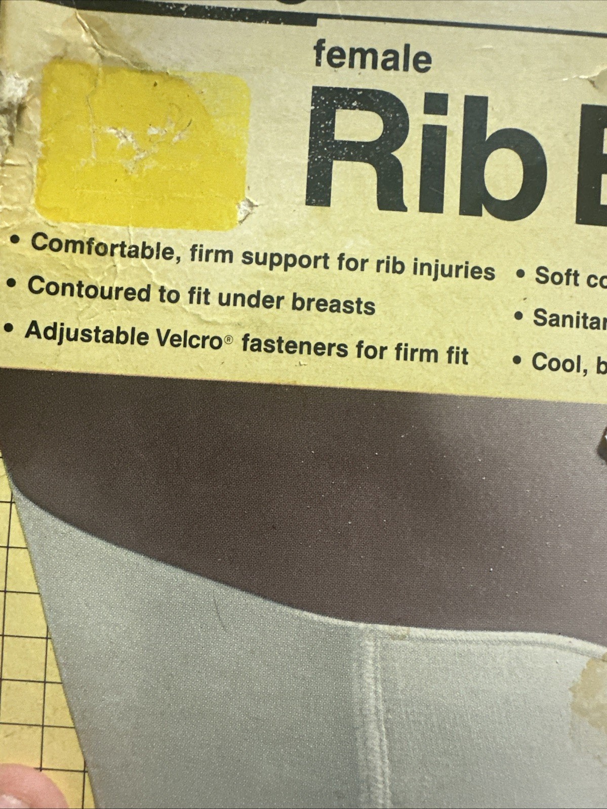 Vtg 1983 FUTURO Female Rib Belt #002902~ S NIB~Support For Rib Cage Injury