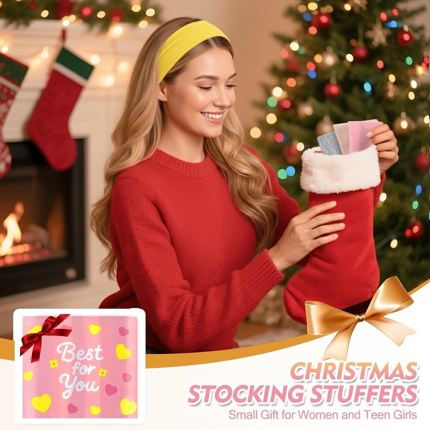 Headbands for Women Stocking Stuffers – 8Pcs Head Bands Non Slip Hot Selling