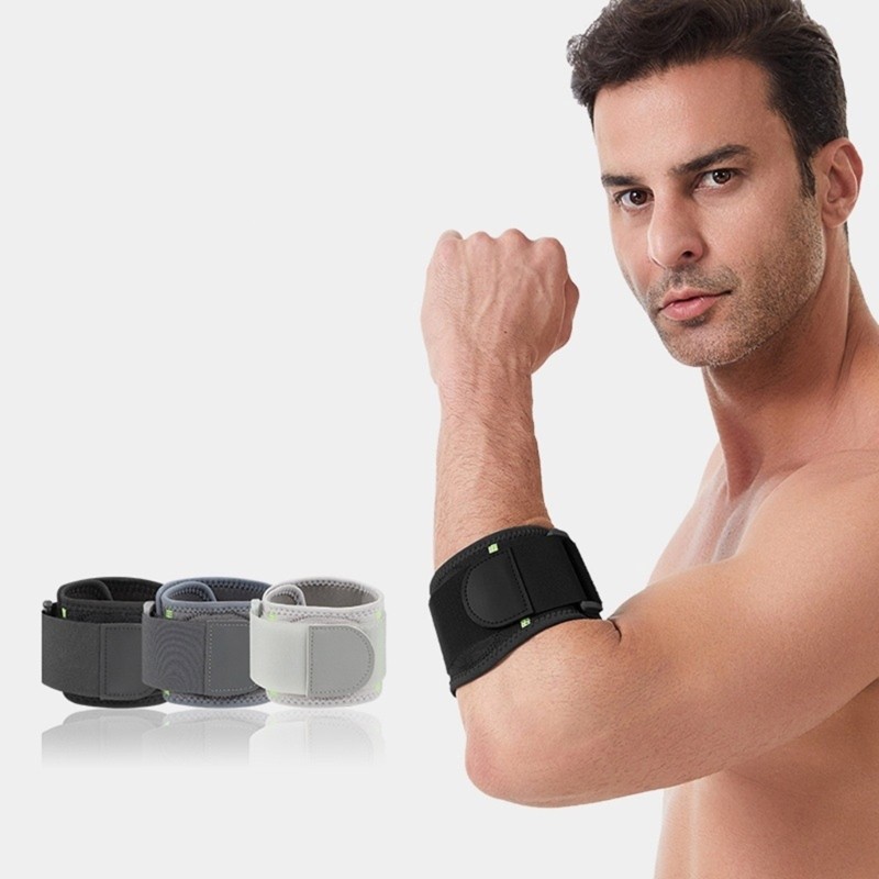 Flexible Elbow Guard Nonslip Design Sports Injury Prevention Workout Essential