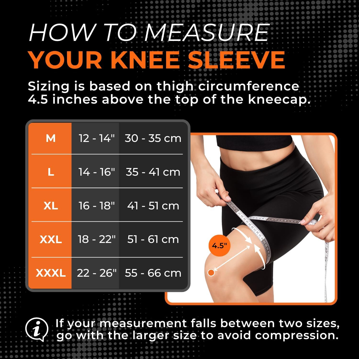 Knee Sleeve – Knee Braces for Knee Pain, Joint Pain Relief, Swelling, Inflammati