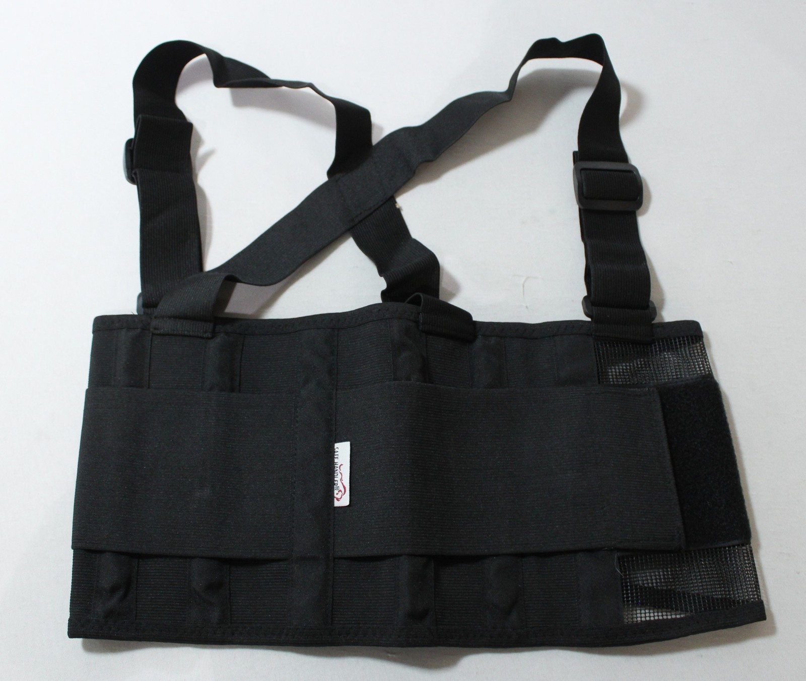 Bison Life Unisex Adult’s Safe Handler Ergonomic Lift Belt WR4 Black Medium