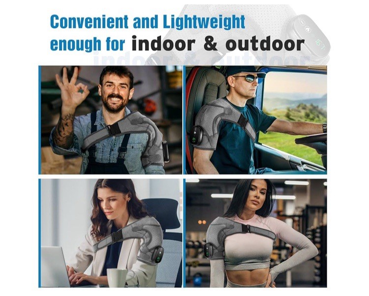 Cordless Heated Shoulder Brace