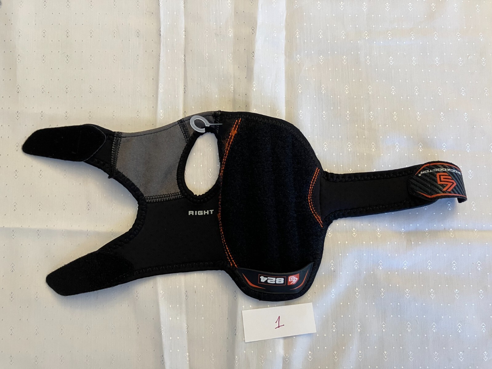 Shock Doctor 824 Wrist 3-Strap Support, Size Small, Labeled RIGHT, New