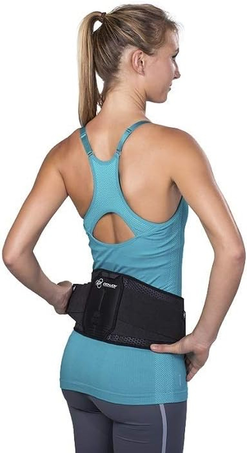 BIONIC Wrap-Around Back Support Brace, Low Back Pain Support, Adjustable Compres