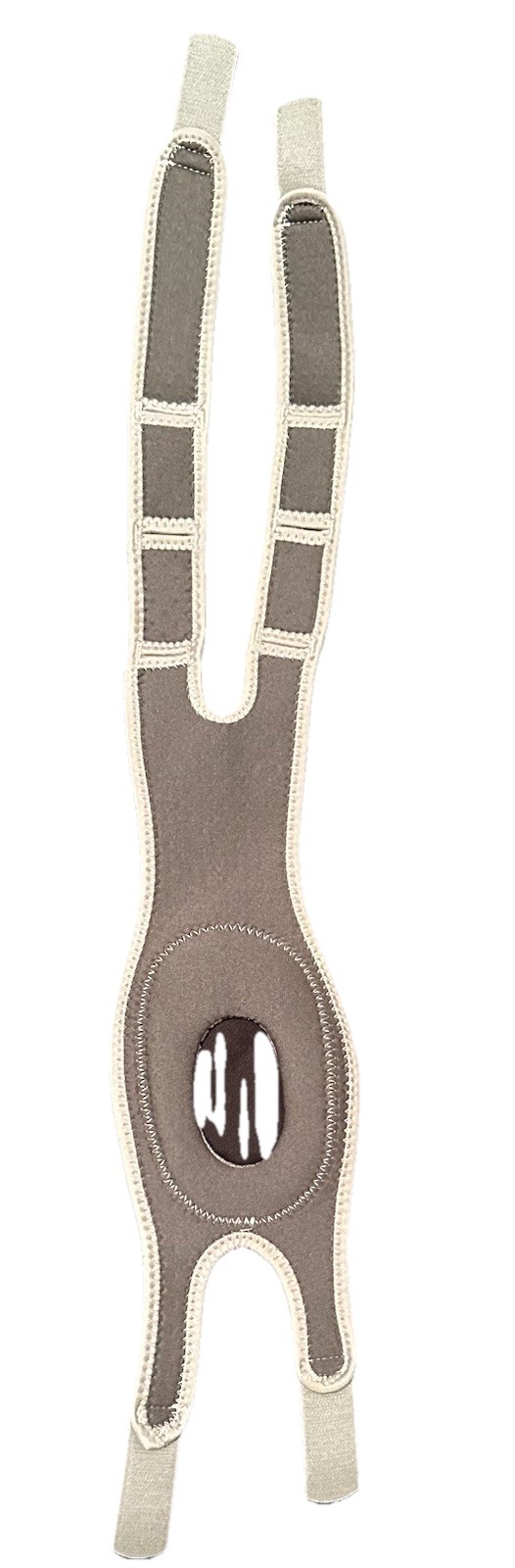 Adjustable Knee Support Brace for Unisex, One Size, Beige/Gray – Free Shipping