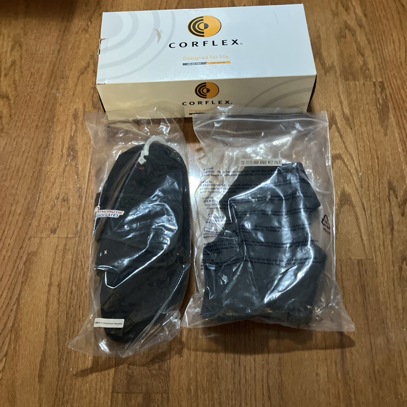 Core Flex Cryo Pneumatic Hinged Knee Orthosis With Gel Pads
