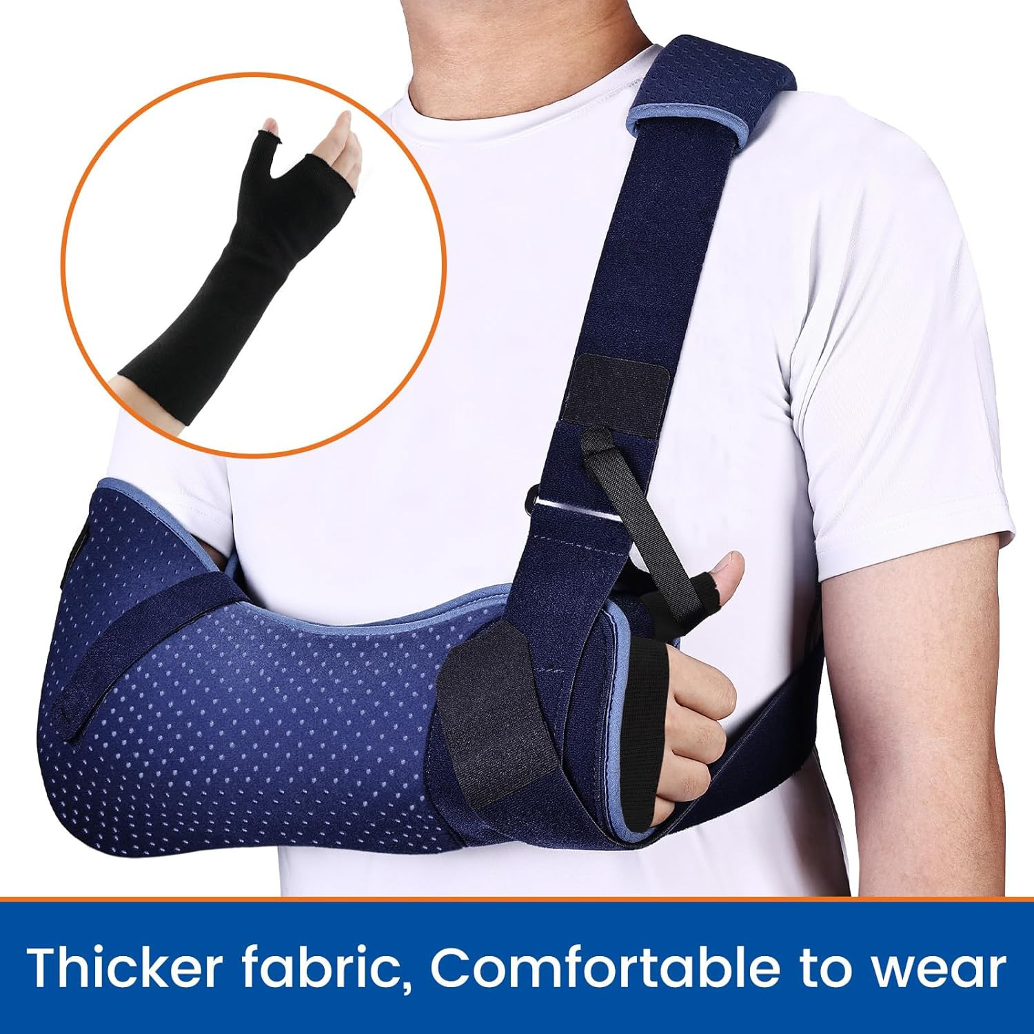Hand Socks for Splint, Tubular Stockinette Tubing for Arm,Elastic Arm Cast Cover