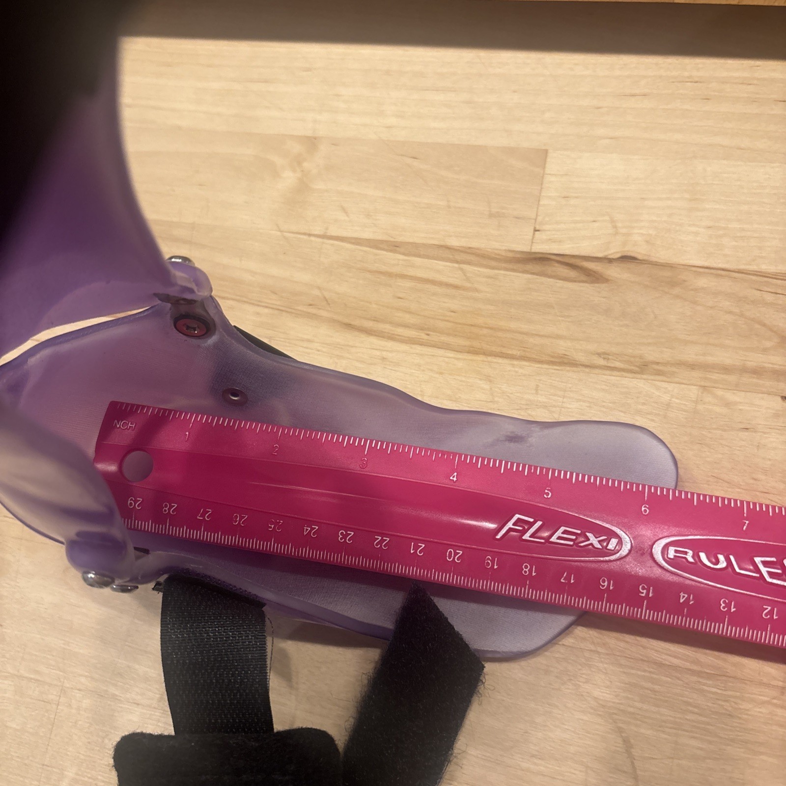 AFO Orthosis Cusom Purple- Kids- Hard Plastic – Foot Ankle Brace- Right Foot