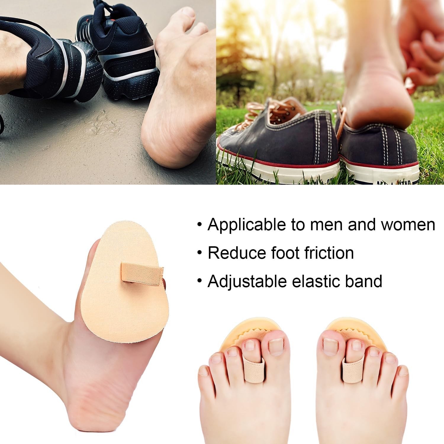 2 Pcs Budin Toe Splint Hammer Toe Straightener Support for Men Women