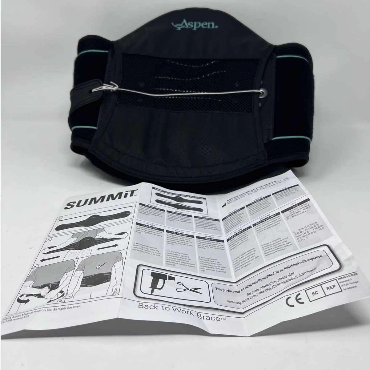 Aspen Medical Products Summit 631 Large Back Brace