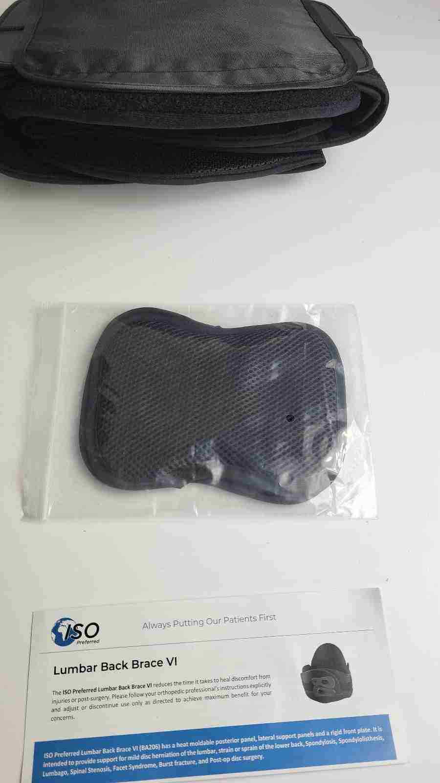 Iso Preferred Lumbar Back Brace VI ISO-BA206