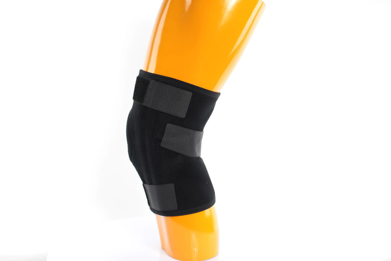 Standard Knee Support, Ligament Supported w/ Patella Ring and Side Steel Springs