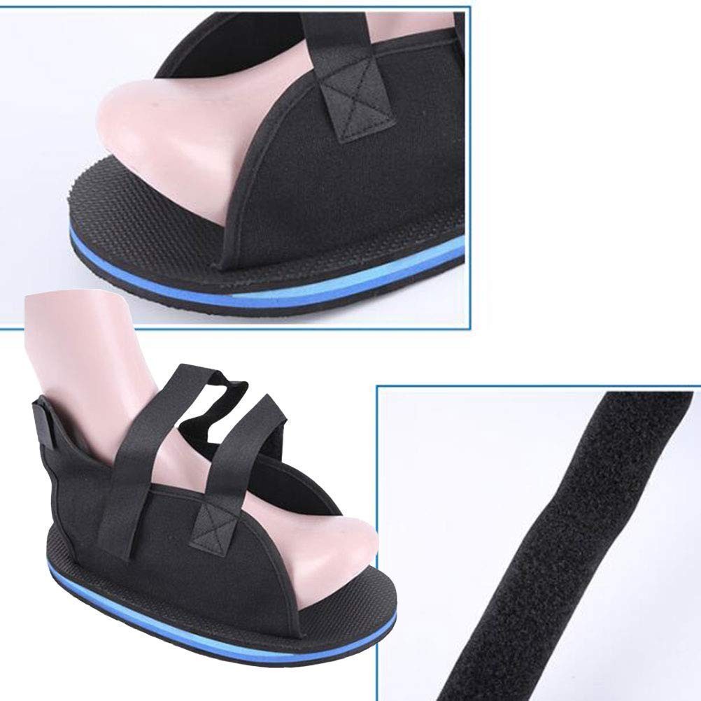 Post Op Shoe Open Walking Shoe Lightweight Surgical Cast Boot Adjustable Straps