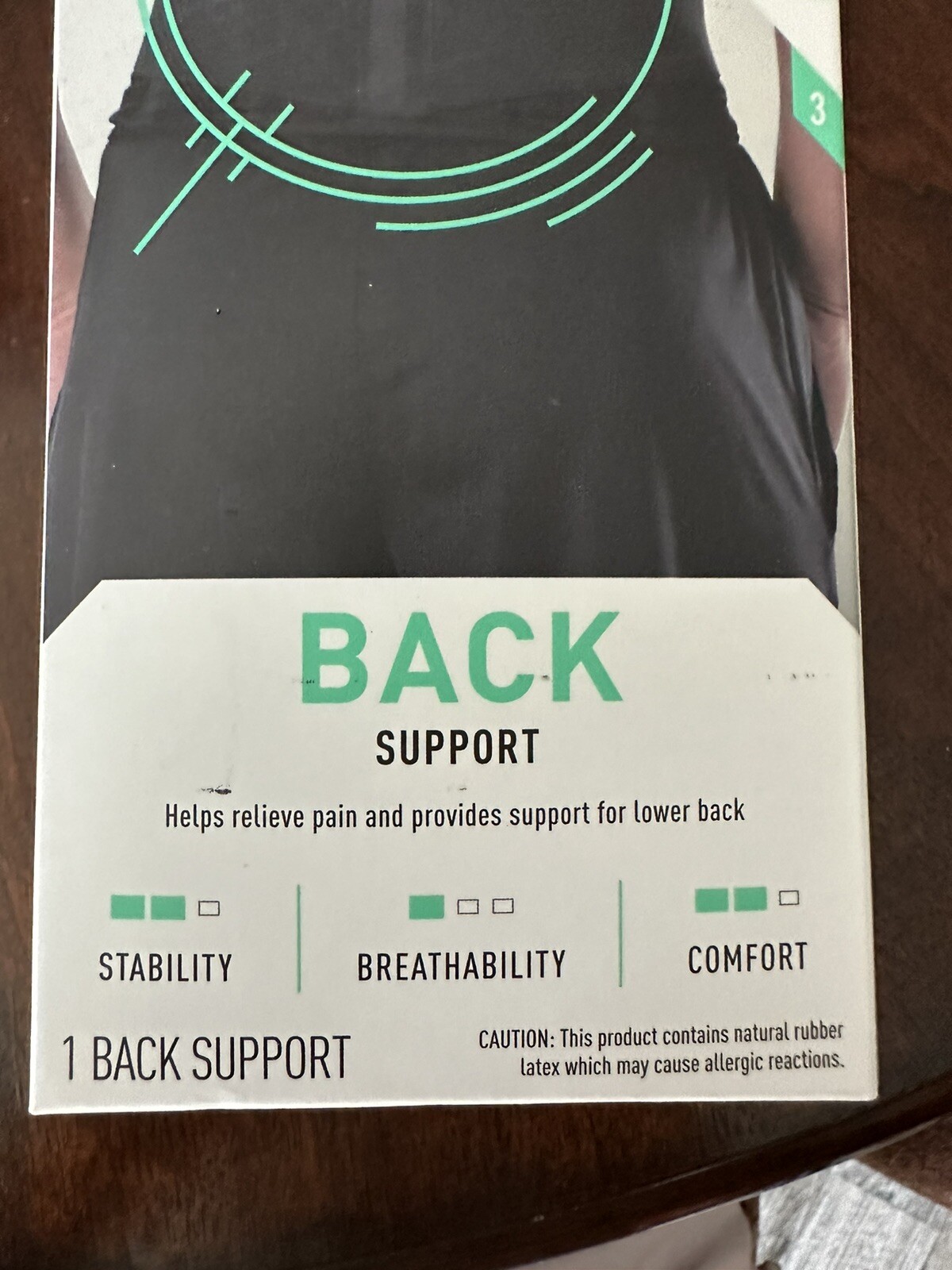 McDavid Sport Compression Back Support Wrap Sz L/XL Black Level 2 NEW
