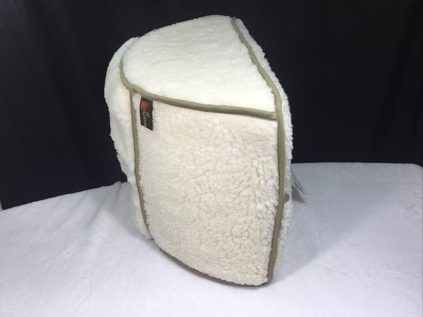 Vintage Leachco Leg Elevation Half Circle Under Knees Cushion Wedge Pillow