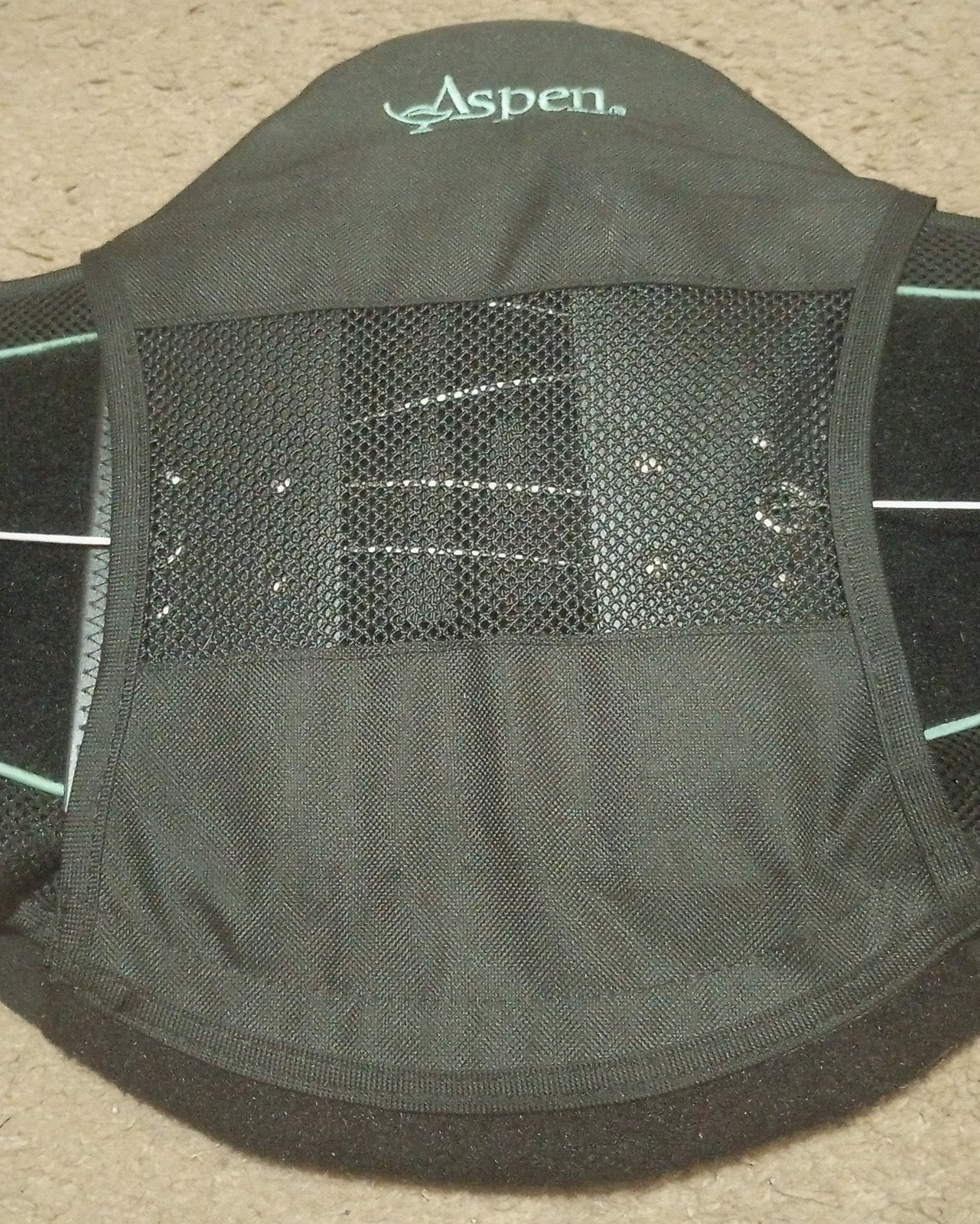 SUMMiT 631, Backbrace, Large, by Aspen, Medical, Black, Adjustable, Back Pain