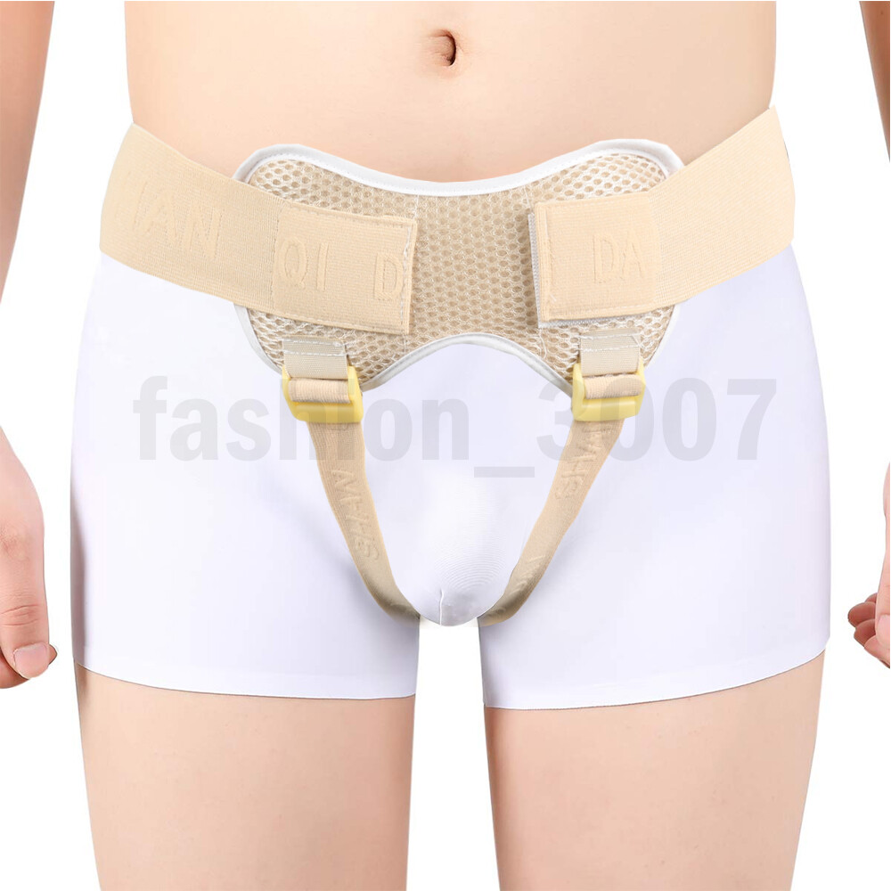 Cinturón Ajustable para Hernia Inguinal Fajas Soporte de Hernia Alivio del Dolor